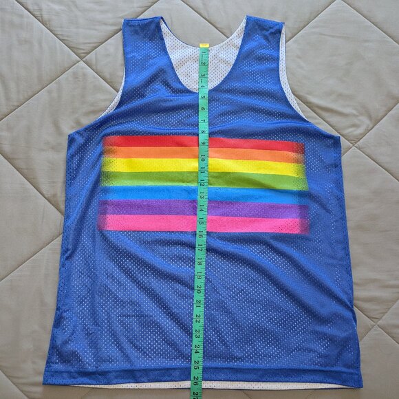 2015 Target Pride Collection rainbow tank top, size S (fits size M-L) - Picture 6 of 7